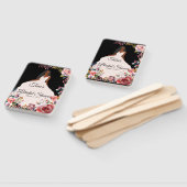 Éventail Ventilateur de Fête des mariées de mariée afro-amé (Non-assemblé)