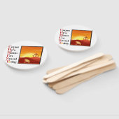 Éventail Ventilateur de l'église de l'acronyme Christ (Non-assemblé)