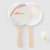 Éventail Ventilateur de main étoile de tir céleste (Devant et derrière)