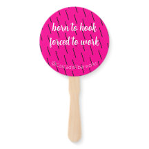 Ventilateur de marché au crochet personnalisé