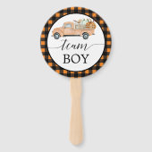 Éventail Ventilateur de vote pour révélation de genre Camio (Dos)