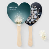 ÉVENTAIL VENTILATEUR D'ÉGLISE (Devant et derrière)