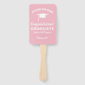 Éventail Ventilateur d'études sur mesure Couleur de l'école (Devant)