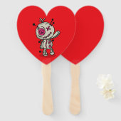 Éventail Ventilateur du programme cœur de Voodoo Token (Devant et derrière)