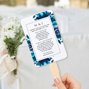 Éventail Ventilateur du programme de Faire-part de mariage