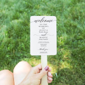 Éventail Ventilateur du programme de mariage classique de s