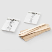 Éventail Ventilateur Du Programme De Mariage Des Coeurs De  (Non-assemblé)