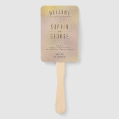 Éventail Ventilateur du programme de mariage des huiles mét (Devant)