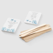 Éventail Ventilateur du programme de mariage du corail de p (Non-assemblé)