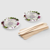 Éventail Ventilateur du programme de mariage floral (Non-assemblé)