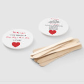 Éventail Ventilateur du programme de mariage Las Vegas Casi (Non-assemblé)