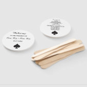 Éventail Ventilateur du programme de mariage Las Vegas Casi (Non-assemblé)