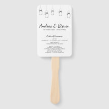 Ventilateur du programme de mariage Mason Jars. Me