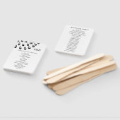 Éventail Ventilateur du programme de mariage Stylisé Peacoc (Non-assemblé)