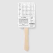 Éventail Ventilateur du programme de poste de journal maria (Dos)