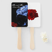 Éventail Ventilateur du programme de rectangle diamant et R (Devant et derrière)