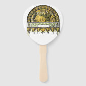 Éventail ventilateur funéraire (Dos)