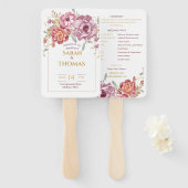 Éventail Ventilateur main du programme (avant et arrière) (Devant et derrière)