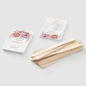 Éventail Ventilateur main du programme (avant et arrière) (Non-assemblé)