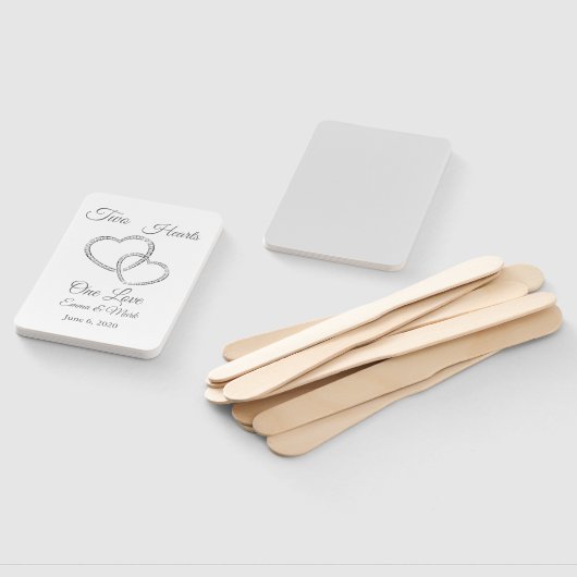 Éventail Ventilateur mariage (Non-assemblé)