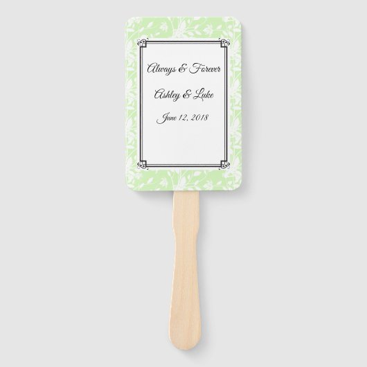 Éventail Ventilateur mariage (Devant)