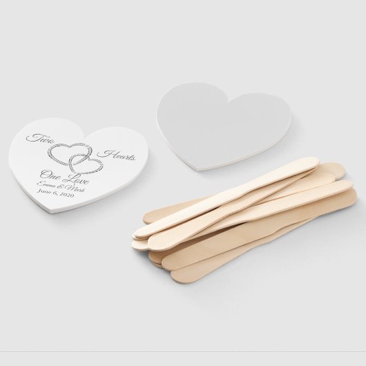 Éventail Ventilateur mariage (Non-assemblé)