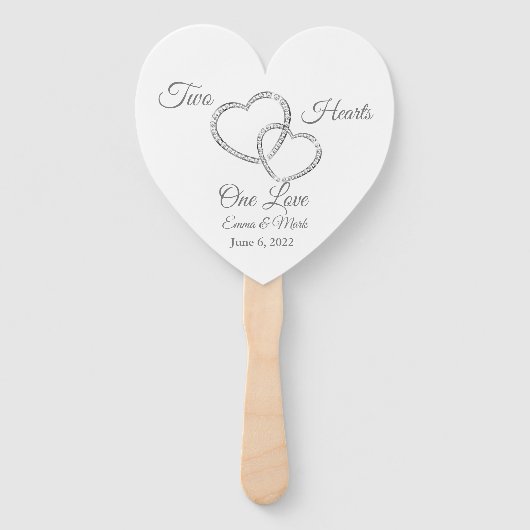 Éventail Ventilateur mariage (Devant)