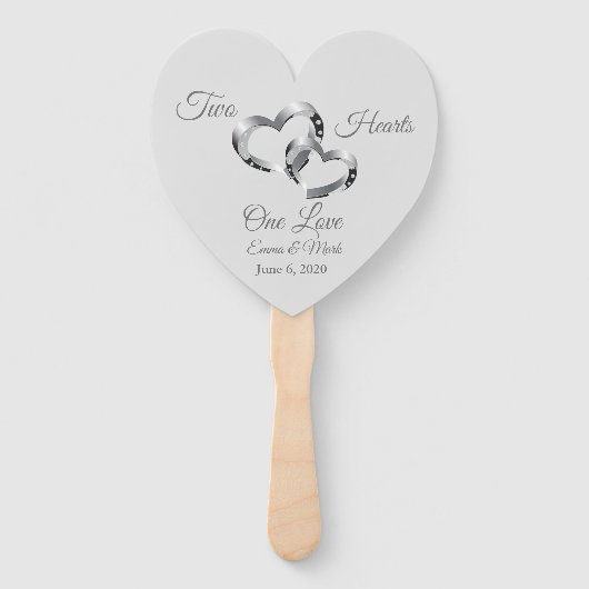 Éventail Ventilateur mariage (Devant)