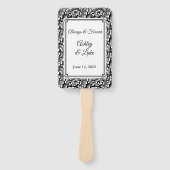 Éventail Ventilateur mariage (Devant)