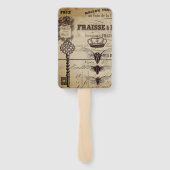 Éventail Ventilateur Mariage Cidada (Dos)