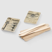 Éventail Ventilateur Mariage Ephemera (Non-assemblé)