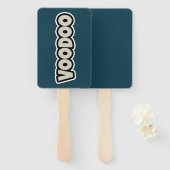 Éventail Ventilateur rectangulaire de programme de Voodoo T (Devant et derrière)