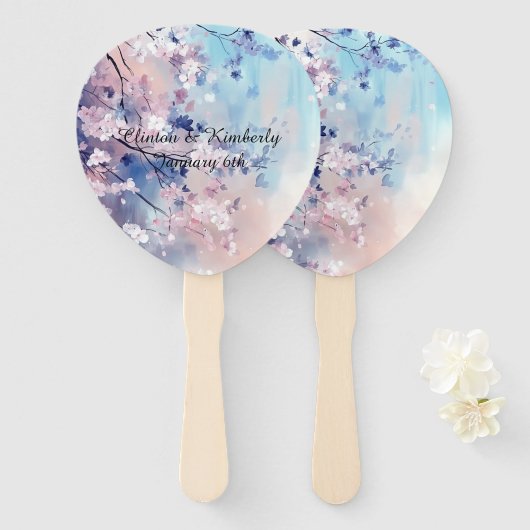 Éventail Ventilateurs à main Aiko (Devant et derrière)