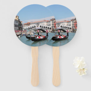 Éventail Ventilateurs à main du canal de Venise