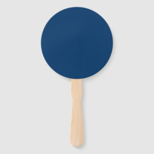 Éventail Ventilateurs à main personnalisés bleus de minuit 