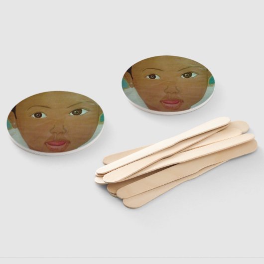 Éventail Ventilateurs à main pour bébé précieux (Non-assemblé)