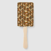 Éventail Ventilateurs À Main Rétro Automne (Dos)