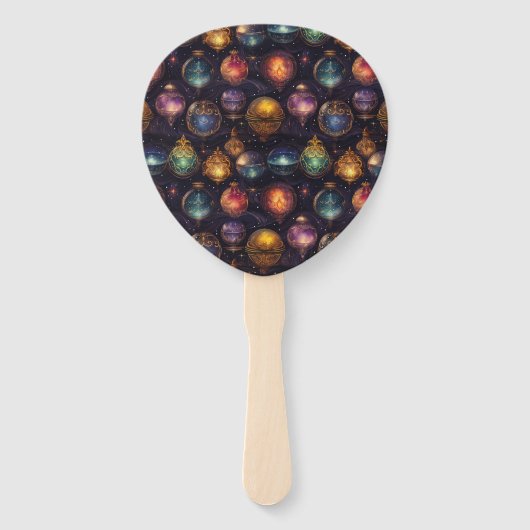 Éventail Ventilateurs de Noël (Dos)