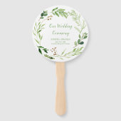 Éventail Ventilateurs de rêve botanique (Devant)