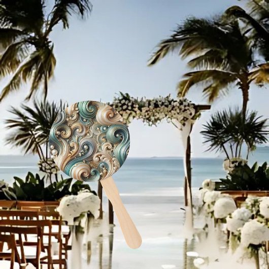 Éventail Ventilateurs d'élégance Pearl Coastal