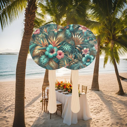 Éventail Ventilateurs d'élégance tropicale