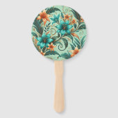 Éventail Ventilateurs d'Iridescence tropicale (Devant)