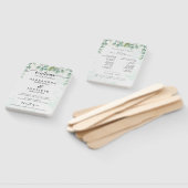 Éventail Ventilateurs du programme de mariage moderne avec  (Non-assemblé)