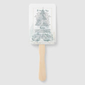 Éventail Ventilateurs du Programme de romance des pins d'hi (Dos)