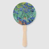 Éventail Vincent Van Gogh - Iris (Dos)