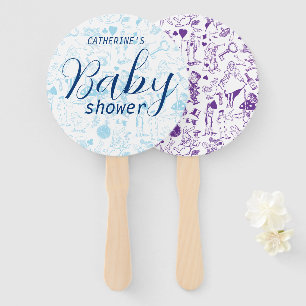 Éventail Vintage Alice au Baby shower Wonderland