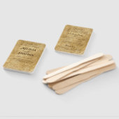 Éventail Vintage roux mariage  Programme de mariées (Non-assemblé)