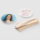 Éventail Visages personnalisés du ventilateur d'anniversair (Non-assemblé)