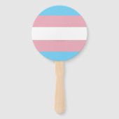Éventail Visibilité du drapeau de fierté transgenre de Slip (Dos)
