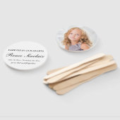 Éventail Vos funérailles simples personnalisées (Non-assemblé)